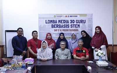 Semangat Berinovasi, Guru SMP IT Al Furqon Ciptakan Media Pembelajaran 3D